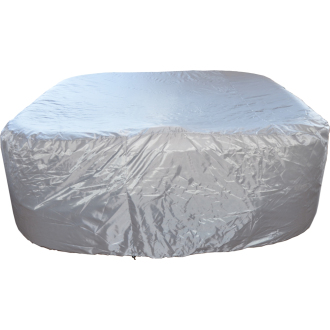 Pokrowiec ochronny na wannę z hydromasażem mobilną - kwadratowy, 4-osobowy