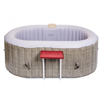 Mobilna (nadmuchiwana) wanna z hydromasażem Belatrix Mountine 120 Rattan