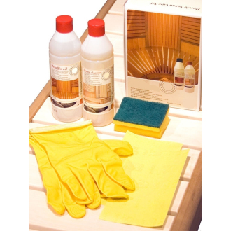 Zestaw do sauny na podczerwień - pielęgnacja i konserwacja sauny