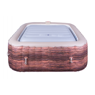 Dmuchany koc termiczny - kwadratowy 4 osoby