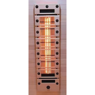 Oparcie masujące Belatrix z kamieniami turmalinowymi