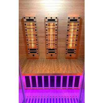 Oparcie masujące Belatrix z kamieniami turmalinowymi