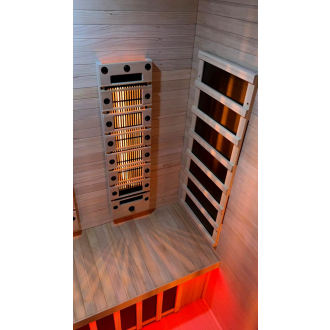 Oparcie masujące Belatrix z kamieniami turmalinowymi