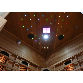Infrasauna Belatrix Cedr Superior 3/4 Lux