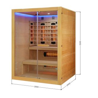 Infrasauna Belatrix Alavus 3 Lux