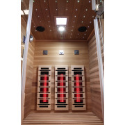 Infrasauna Belatrix Cedr Superior 2 RegenaRay