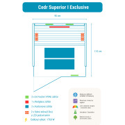 Infrasauna Belatrix Cedr Superior 1 Exclusive