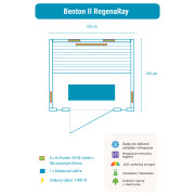 Infrasauna Belatrix Benton 2 RegenaRay