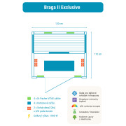 Infrasauna Braga 2 Exclusive