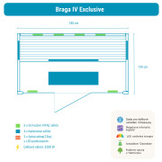 Infrasauna Braga 4 Exclusive