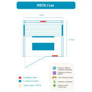 Infrasauna Belatrix Vista 1 Lux