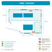 Infrasauna Hadir 1L Exclusive