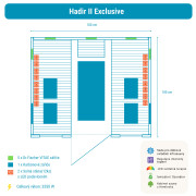 Infrasauna Hadir 2L Exclusive