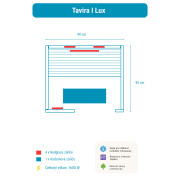 Infrasauna Belatrix Tavira 1 Lux