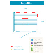 Infrasauna Belatrix Alavus 3 Lux
