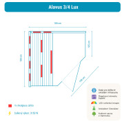 Infrasauna Belatrix Alavus 34 Lux