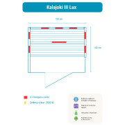 Infrasauna Belatrix Kalajoki 3 Lux