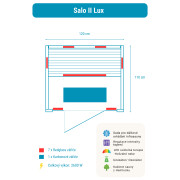 Infrasauna Belatrix Salo 2 Lux