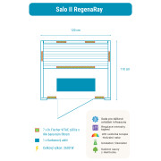 Infrasauna Belatrix Salo 2 RegenaRay