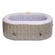 Mobilna (nadmuchiwana) wanna z hydromasażem Belatrix Mountine 120 Rattan