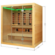 Infrasauna Belatrix Alavus 4 Lux