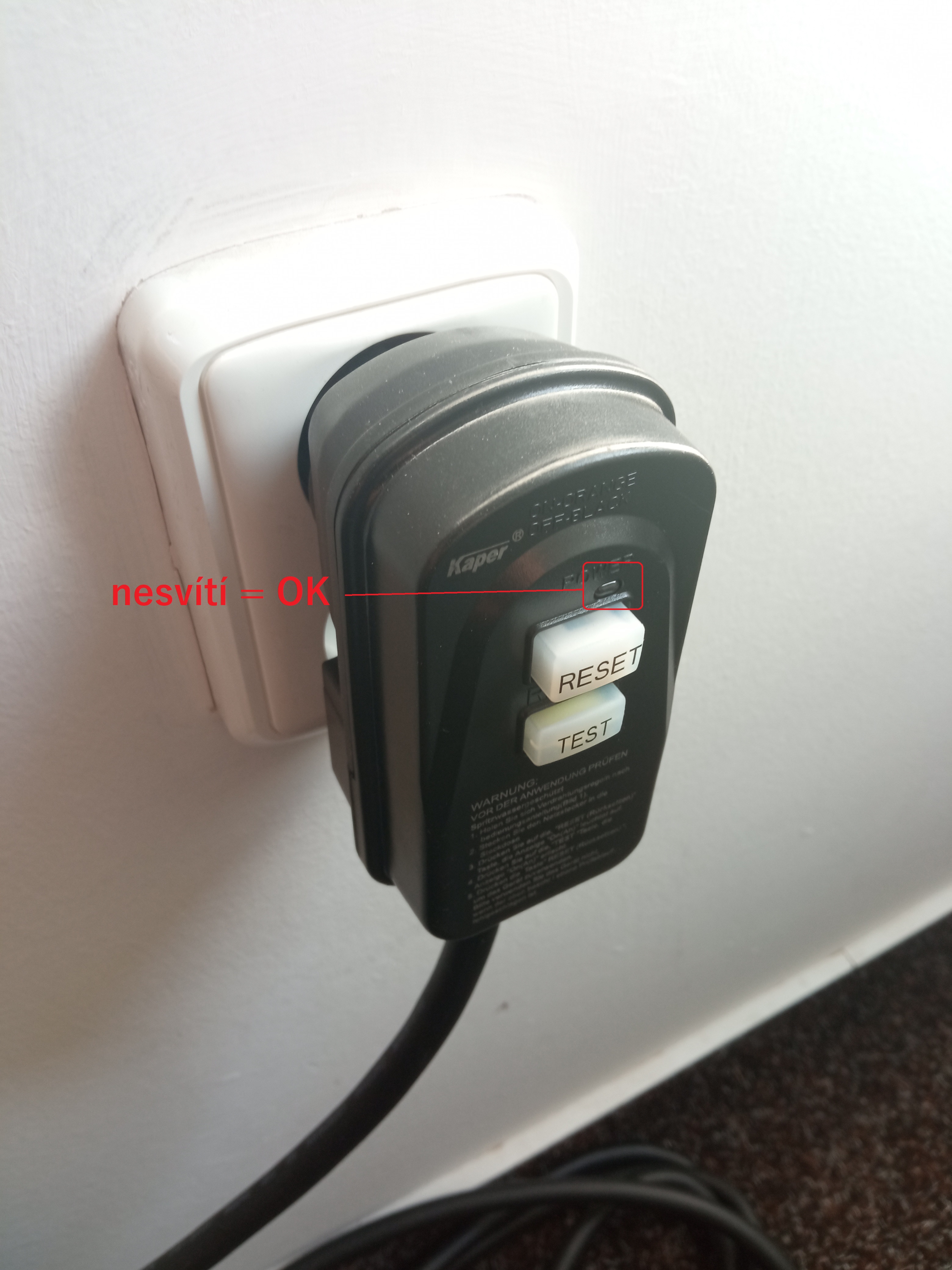 Wyłącznik różnicowoprądowy